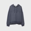 Hoodie mit Nieten und Stickerei