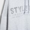 Hoodie mit Strasssteinen