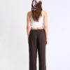 Hose mit geradem Bein im Leinen-Look Hose mit geradem Bein im Leinen-Look