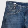 Hosen mit niedriger Leibhöhe und geradem Bein sowie Hammer-Loop-Details