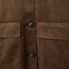 Jacke aus Kunstwildleder mit Taschen