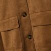 Jacke aus Kunstwildleder mit Taschen
