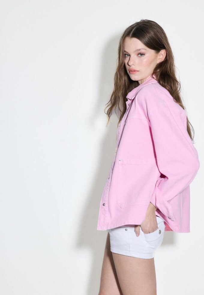 Jacke mit aufgesetzten Taschen
