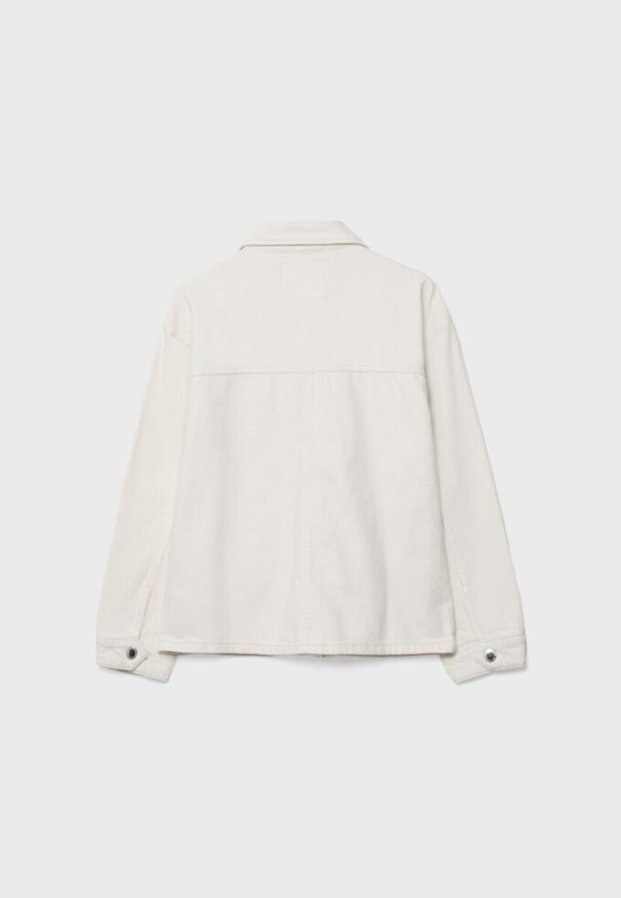 Jacke mit aufgesetzten Taschen Jacke mit aufgesetzten Taschen