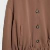 Jacke mit Puffärmeln und Rundhalsausschnitt Jacke mit Puffärmeln und Rundhalsausschnitt