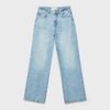 Jeans in gerader Passform mit Strasssteinen