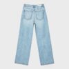 Jeans in gerader Passform mit Strasssteinen