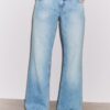 Jeans mit geradem Bein und niedriger Leibhöhe