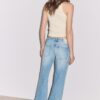 Jeans mit geradem Bein und niedriger Leibhöhe