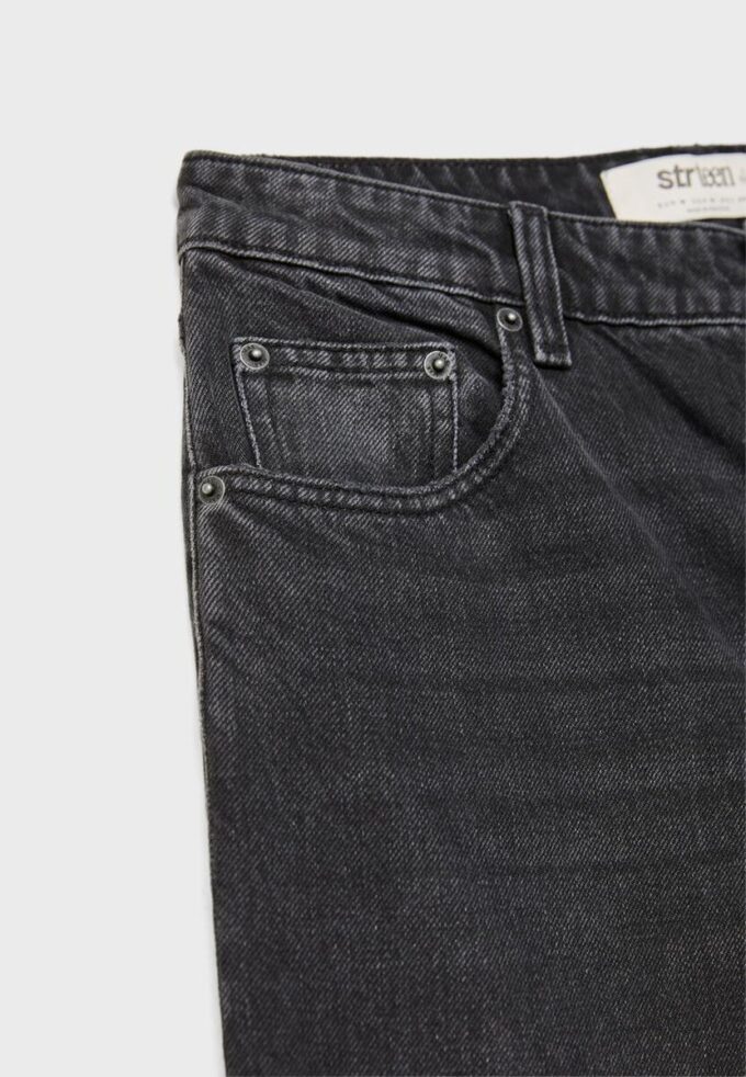 Jeans mit niedriger Leibhöhe und Wide Leg-Bein