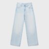 Jeans mit niedriger Leibhöhe und Wide Leg mit Stern-Detail