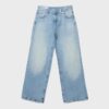 Jeans mit niedriger Leibhöhe und Wide Leg mit Stern-Detail