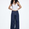 Jeans mit niedriger Leibhöhe und zwei Knöpfen