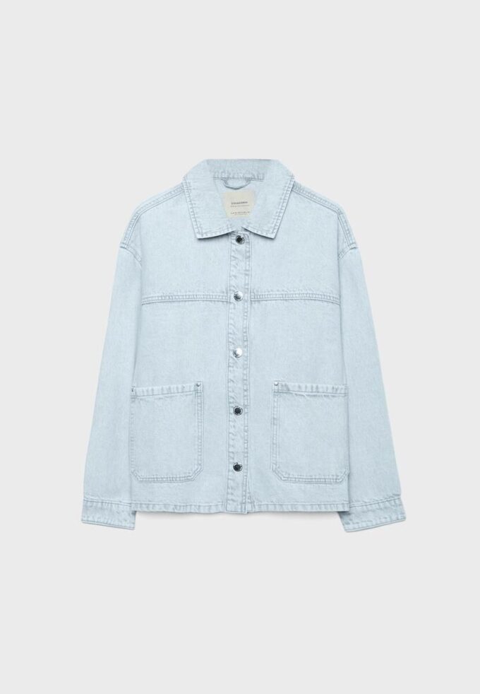 Jeansjacke mit Taschen Jeansjacke mit Taschen