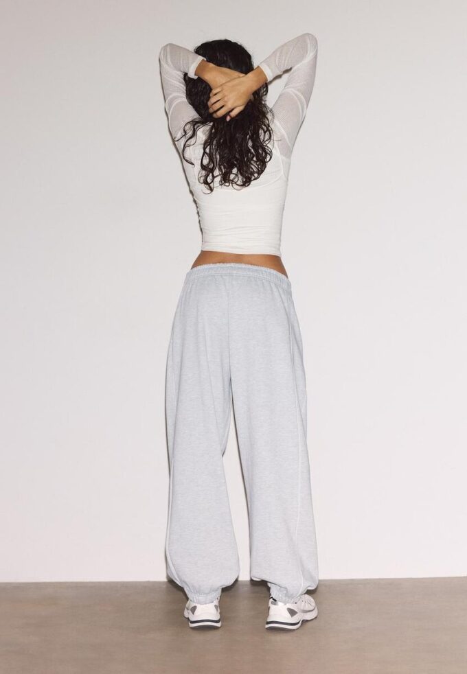 Jogginghose mit Paspel