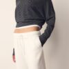 Jogginghose mit weitem Bein