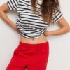 Jogginghose mit weitem Bein