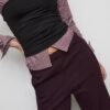 Jogginghose mit weitem Bein