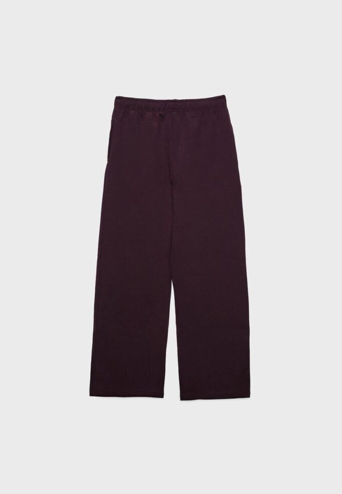 Jogginghose mit weitem Bein