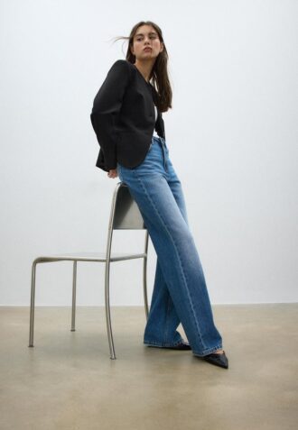 Kragenloser Blazer Kragenloser Blazer