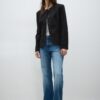 Kragenloser Blazer Kragenloser Blazer