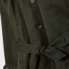 Kurz gewachster Trenchcoat mit Gürtel Kurz gewachster Trenchcoat mit Gürtel