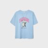 Kurzarm-T-Shirt mit Grafik und Applikation