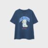 Kurzarm-T-Shirt mit Grafik und Applikation
