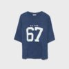Kurzarm-T-Shirt mit grafischem Detail