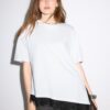 Kurzarm-T-Shirt mit Spitzenbesatz Kurzarm-T-Shirt mit Spitzenbesatz