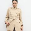 Kurzer Basic-Trenchcoat Kurzer Basic-Trenchcoat