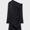 Kurzes asymmetrisches Kleid