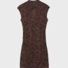 Kurzes Kleid im Qipao-Stil
