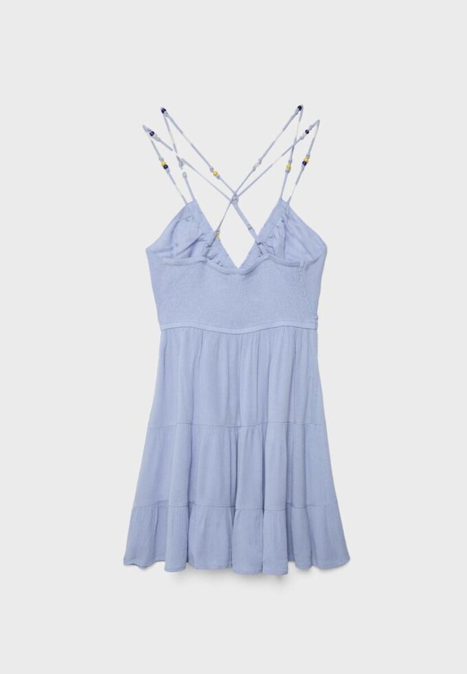 Kurzes Perlenkleid