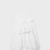 Kurzes Rüschen-Trägerkleid