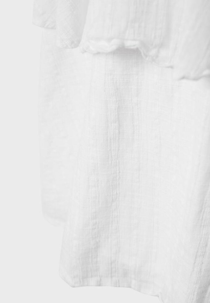 Kurzes Rüschen-Trägerkleid