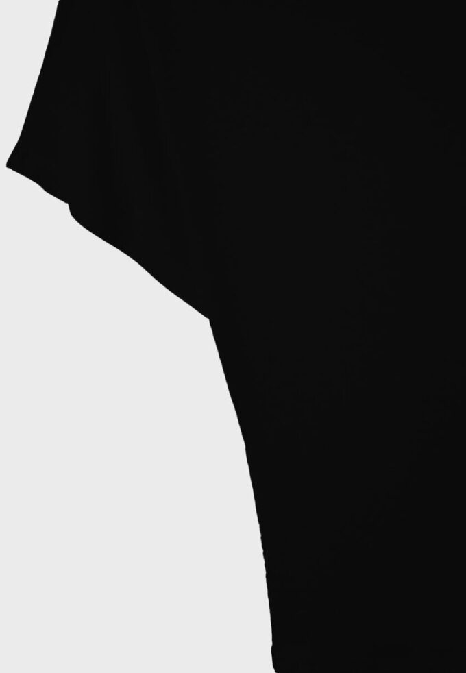 Kurzärmeliges T-Shirt mit U-Boot-Ausschnitt Kurzärmeliges T-Shirt mit U-Boot-Ausschnitt
