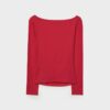 Langarm-T-Shirt mit Raffung