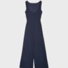 Langer, ärmelloser, gerader Jumpsuit Langer, ärmelloser, gerader Jumpsuit