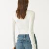 Langärmeliger Body aus Polyamid Langärmeliger Body aus Polyamid