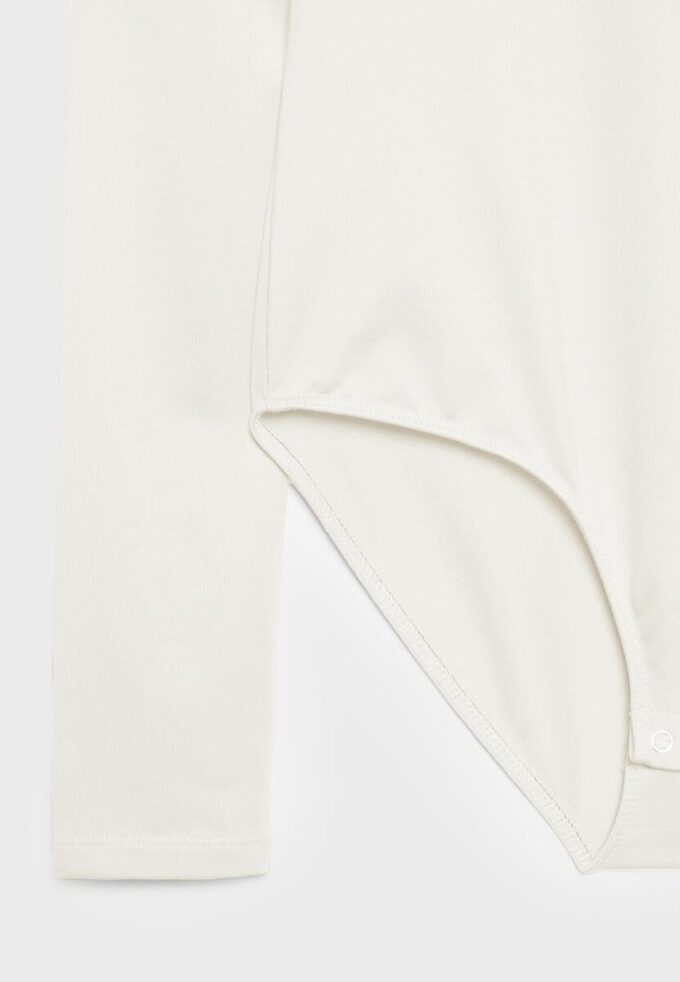 Langärmeliger Body aus Polyamid Langärmeliger Body aus Polyamid