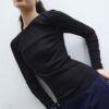 Langärmliges Basic-T-Shirt Langärmliges Basic-T-Shirt