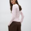 Langärmliges Basic-T-Shirt Langärmliges Basic-T-Shirt