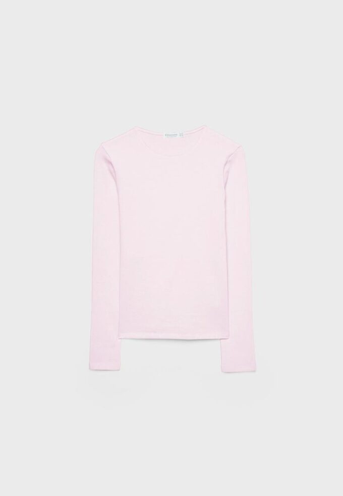 Langärmliges Basic-T-Shirt Langärmliges Basic-T-Shirt
