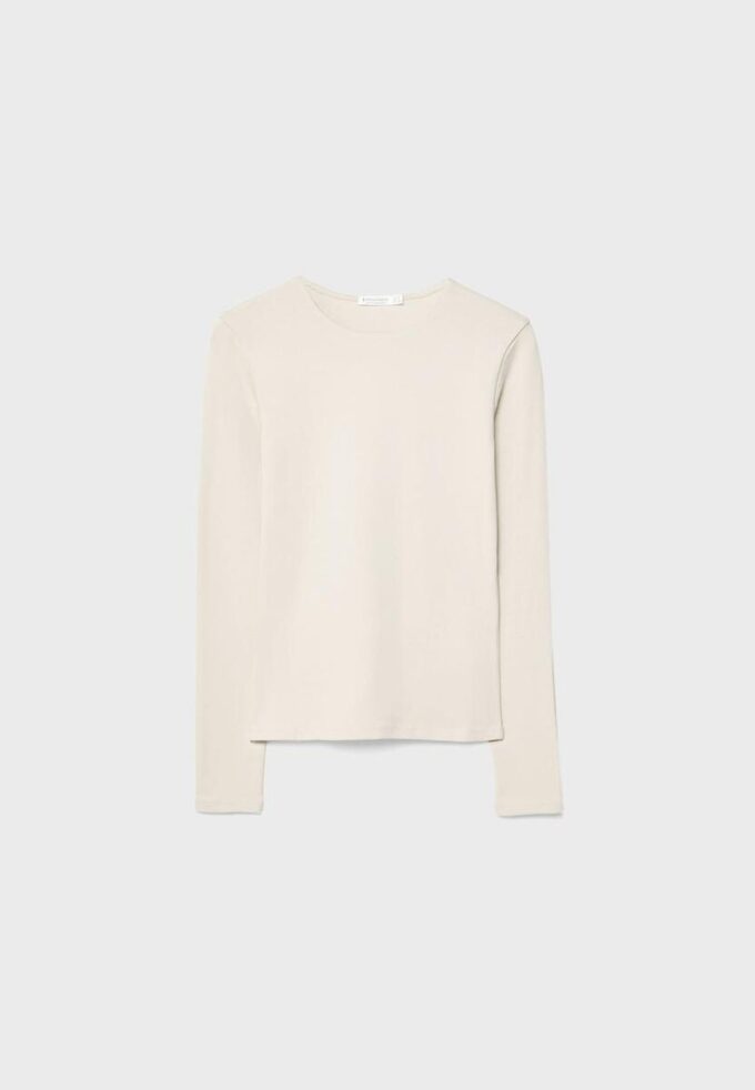 Langärmliges Basic-T-Shirt Langärmliges Basic-T-Shirt