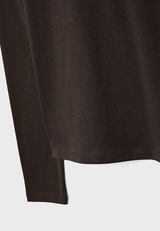 Langärmliges Basic-T-Shirt Langärmliges Basic-T-Shirt
