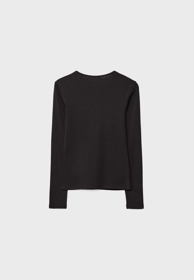 Langärmliges Basic-T-Shirt Langärmliges Basic-T-Shirt