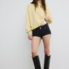 Langärmliges Sweatshirt mit Rundhalsausschnitt und Aufdruck