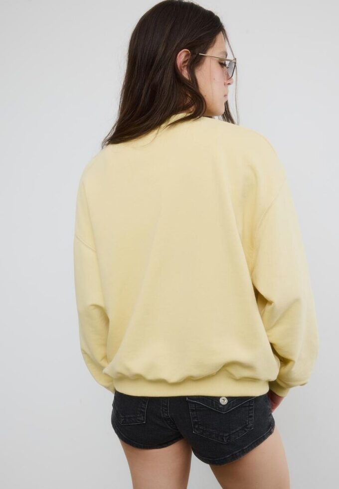 Langärmliges Sweatshirt mit Rundhalsausschnitt und Aufdruck
