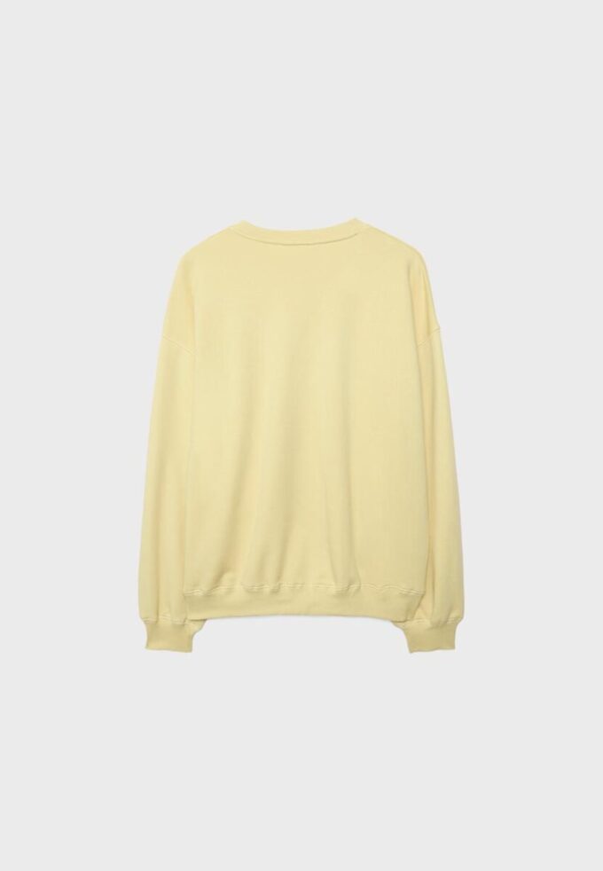 Langärmliges Sweatshirt mit Rundhalsausschnitt und Aufdruck